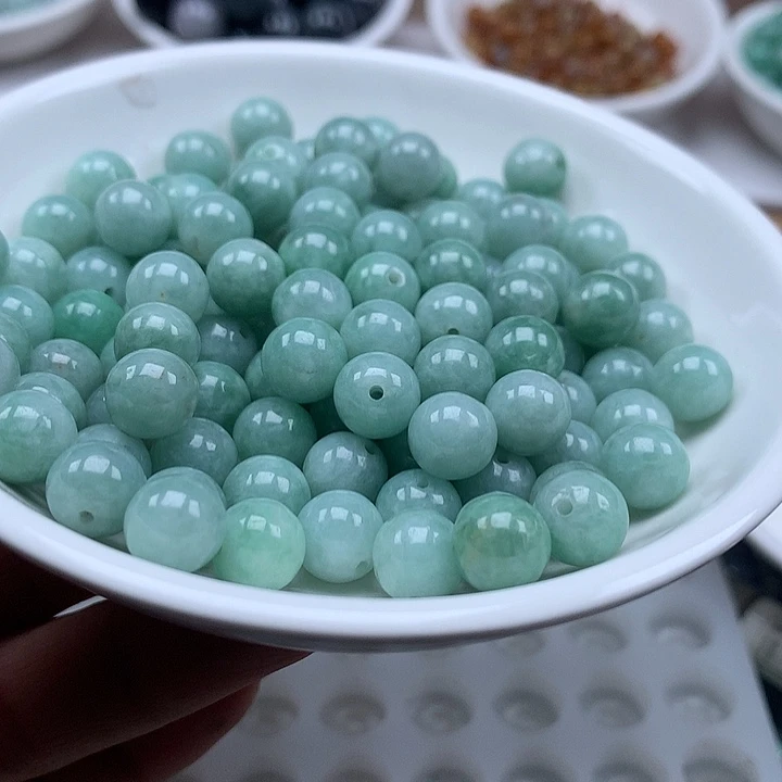 坐***鬼翡翠散珠翡翠卡8加114颗