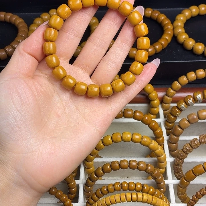 小***妖手串紫金鼠实心鼠老型10