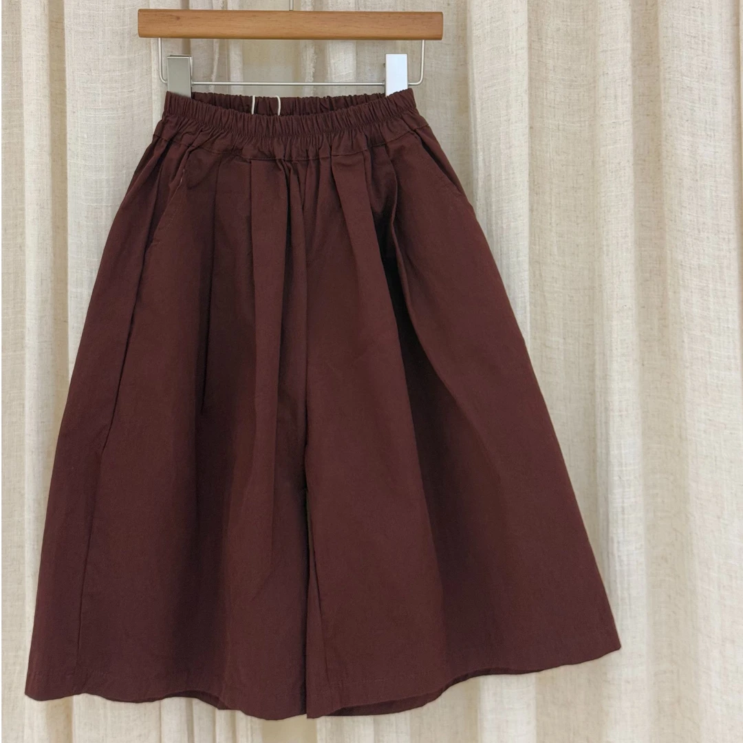 【㕛喜】25156日韩系童装儿童民族森系宽松慵懒风裤子儿童森系服装