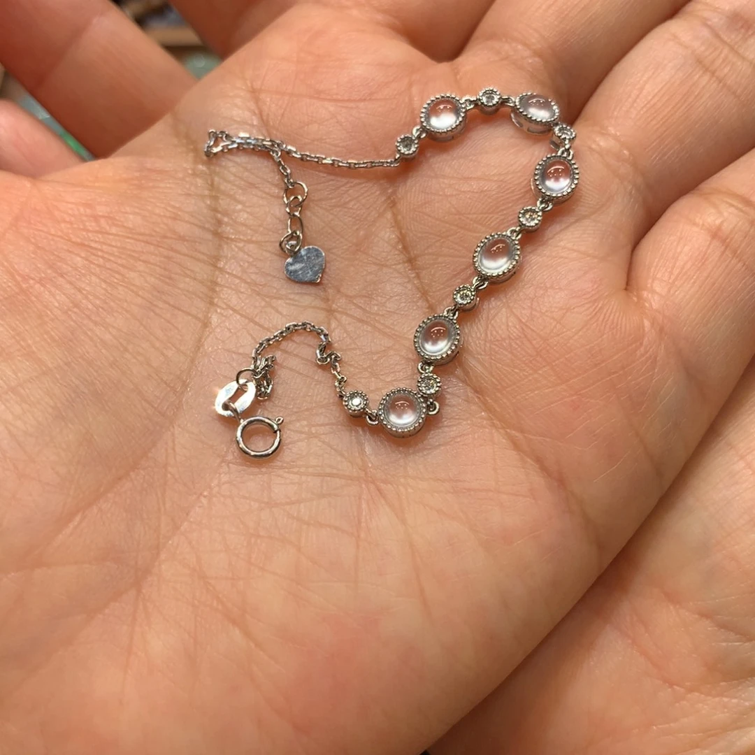 大***达18K金镶嵌手链翡翠