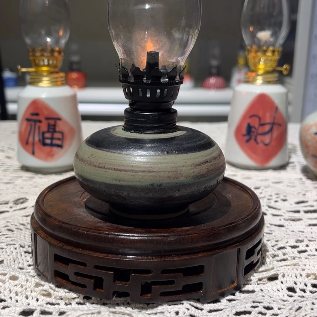 摆件景德镇陶瓷香薰灯