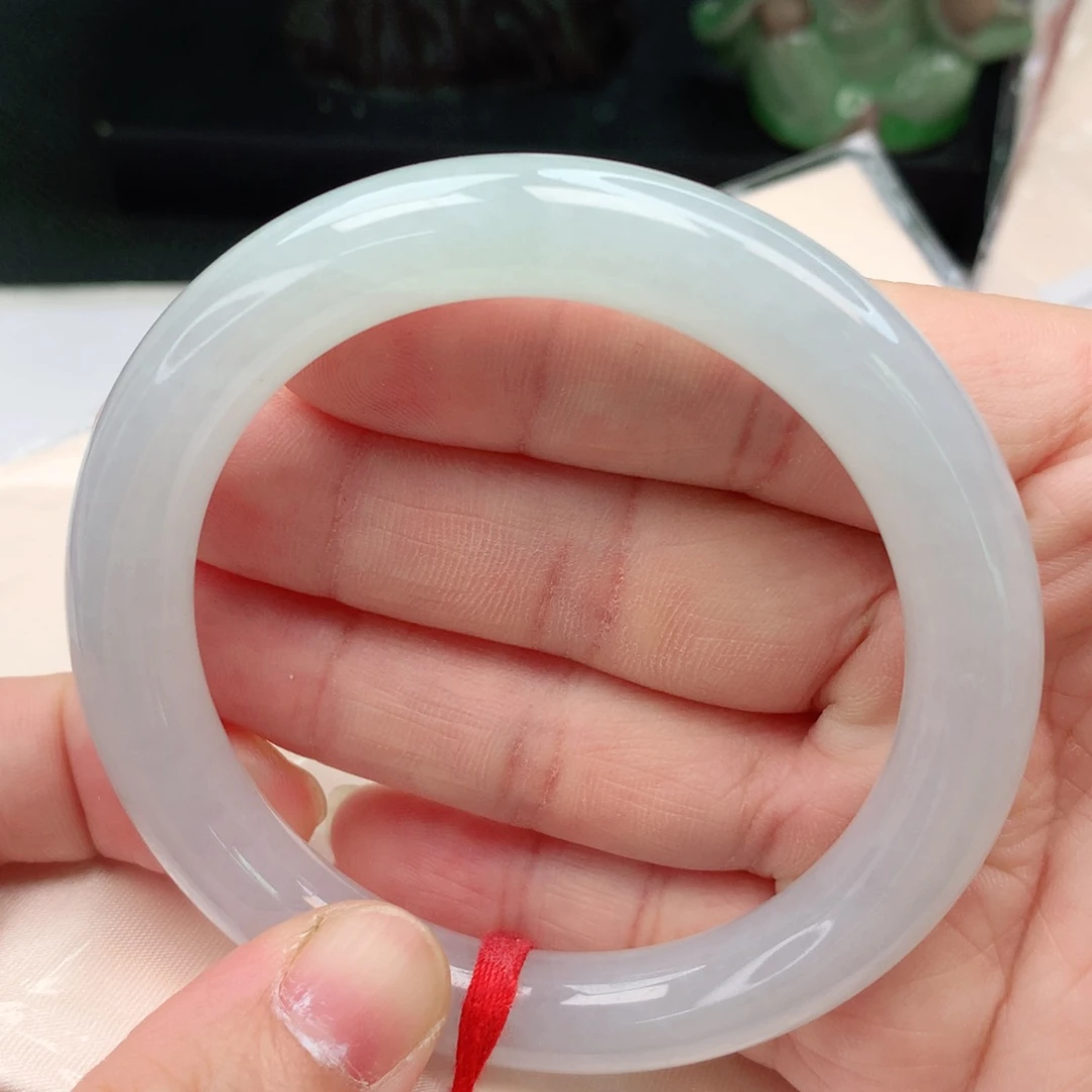 未镶嵌手镯翡翠圆条55.7圈