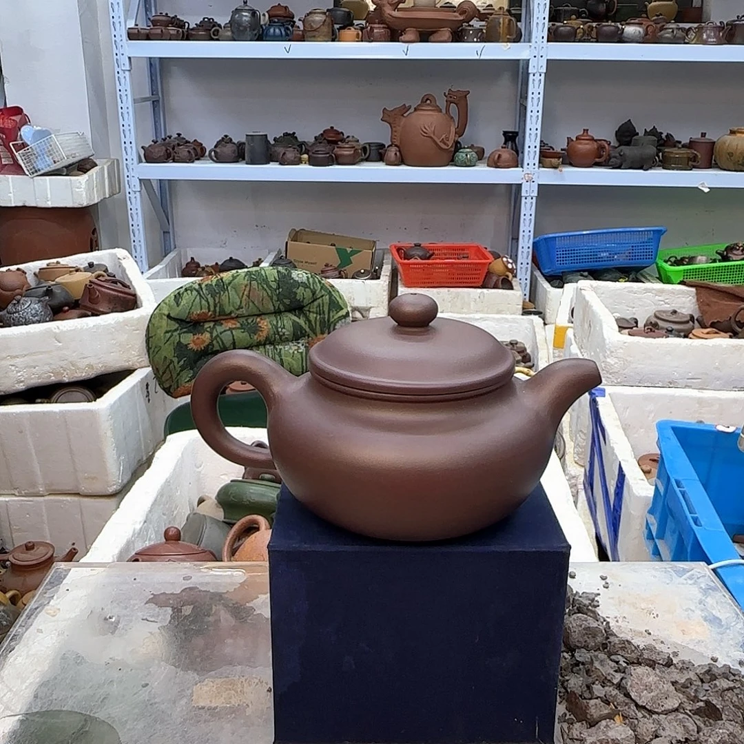 茶壶紫砂宜兴紫砂壶瑕疵