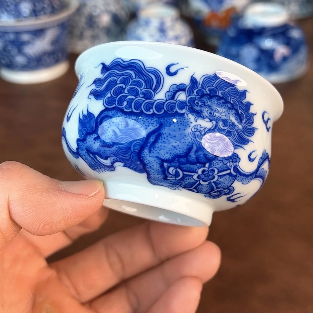 杯景德镇全手工手绘陶瓷