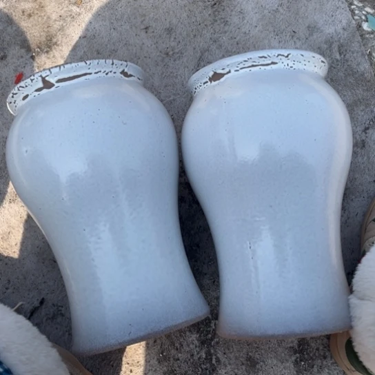 红陶口15高29瑕疵