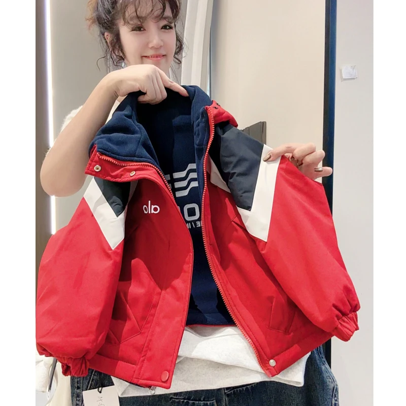 男童秋季双面穿连帽棉衣新款中大童秋冬休闲棉服外套MT68175
