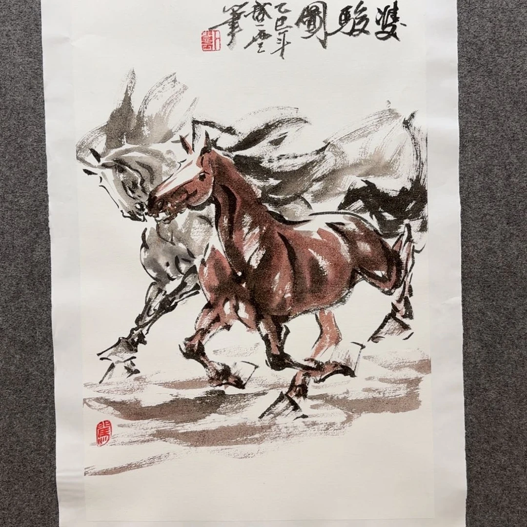 国画卜登云老师手绘作品