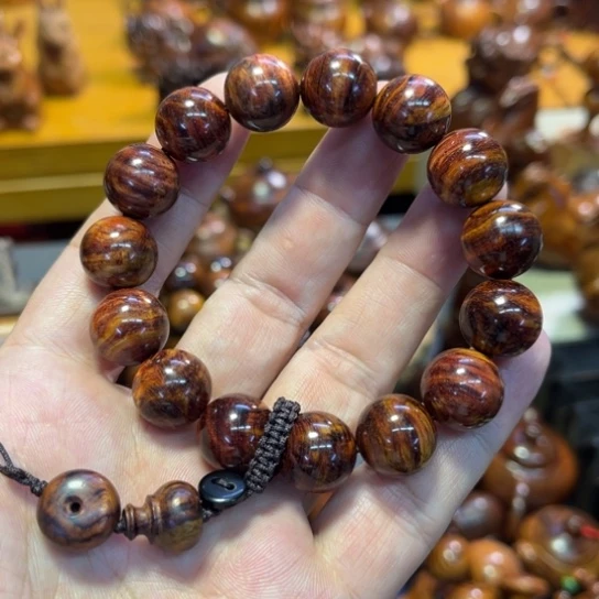 黄花梨/降香黄檀手串/手链黄花梨