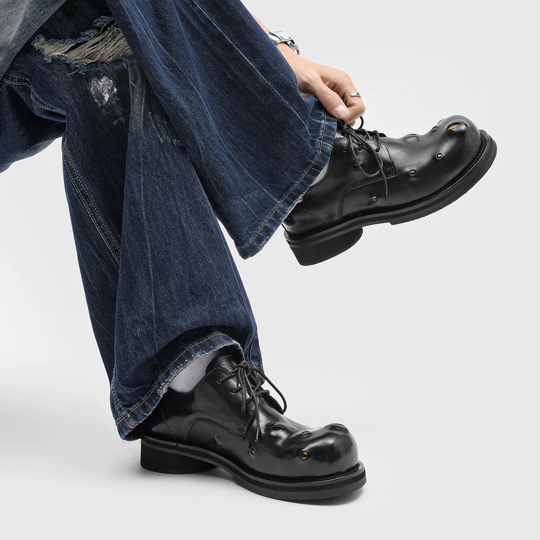 原创小众设计款皮鞋男鞋新款时尚