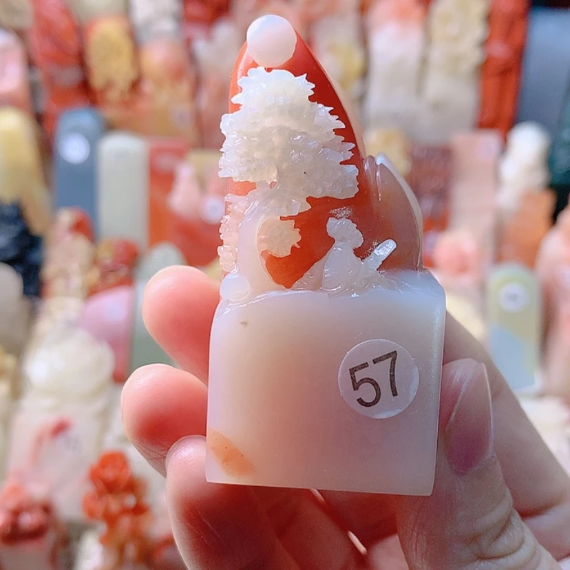 【闪购商品】昌化石印石春**媚定制闲章