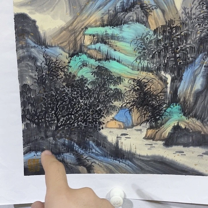 书法张照兵国画作品