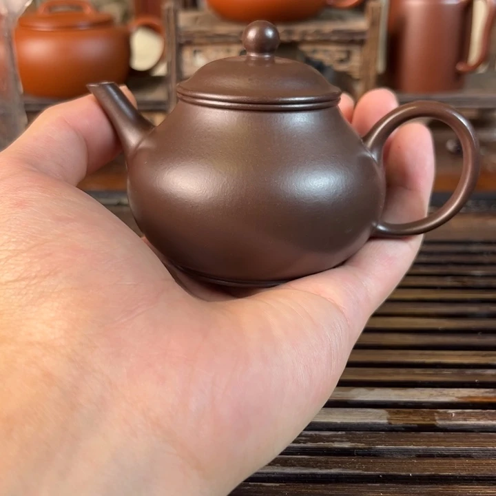 茶壶紫砂原矿紫砂手工制作