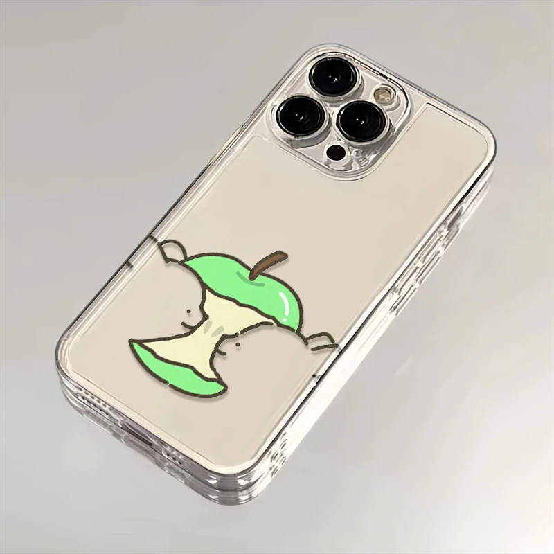 空气就像青苹果适用苹果iphone16promax小米15华为软手机壳太空MT
