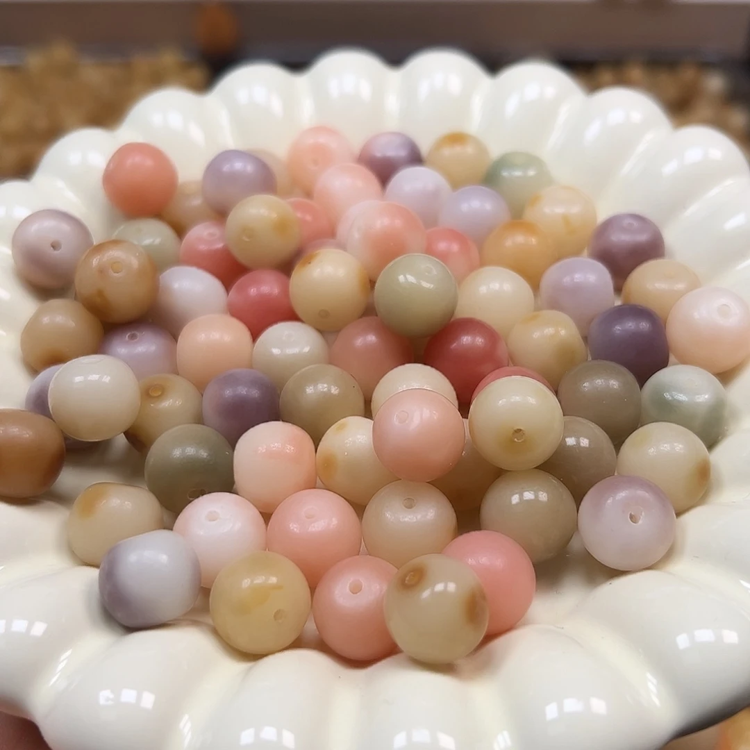 手串菩提根/象牙果卡13非料飘花苹果25颗