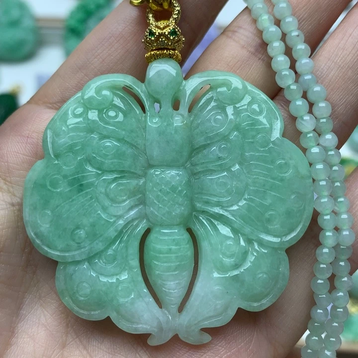 颈饰未镶嵌翡翠翡翠