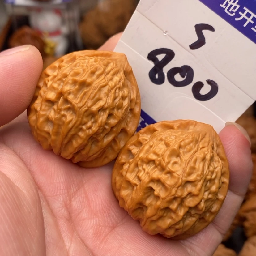 【闪购商品】文玩核桃把件金牛35