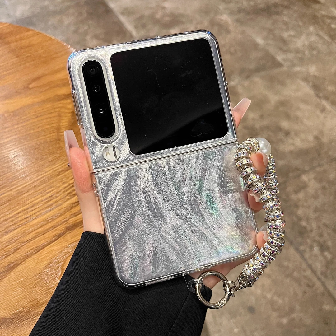 适用华为purax阔折叠屏手机壳高级感创意电镀银色渐变puraX典藏版