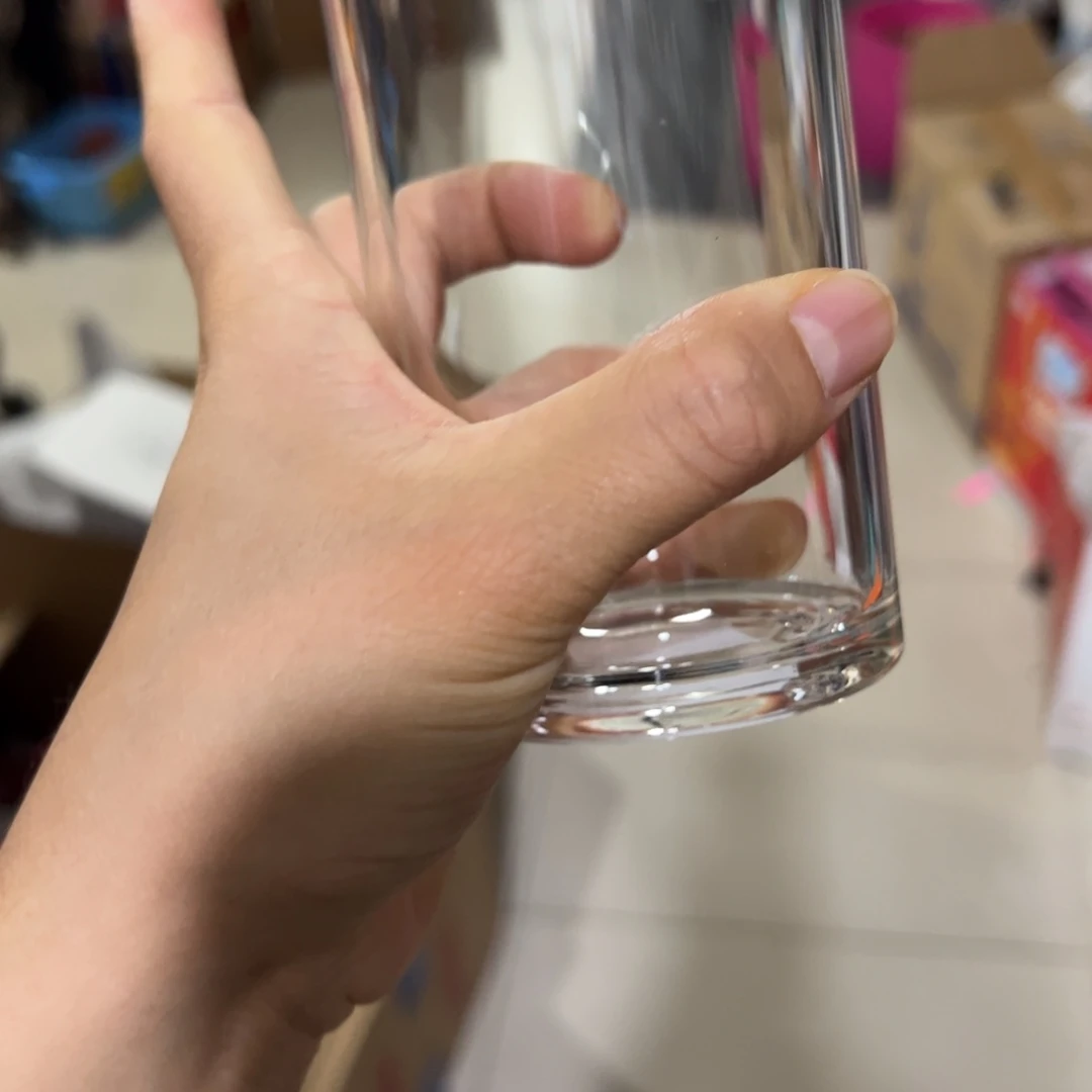 玻璃杯4104101205单层烫手玻璃杯410➕杯套