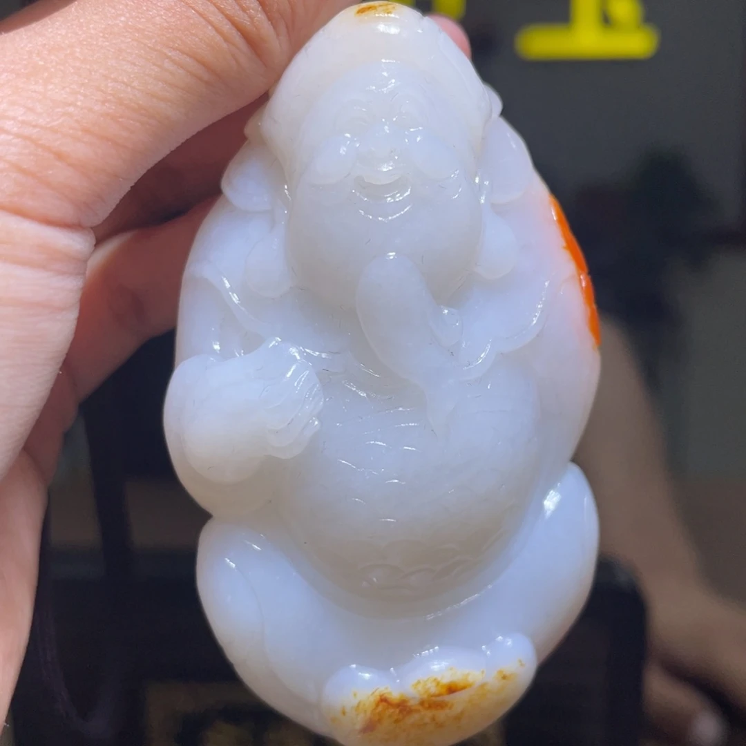 和田玉未镶嵌颈饰D2