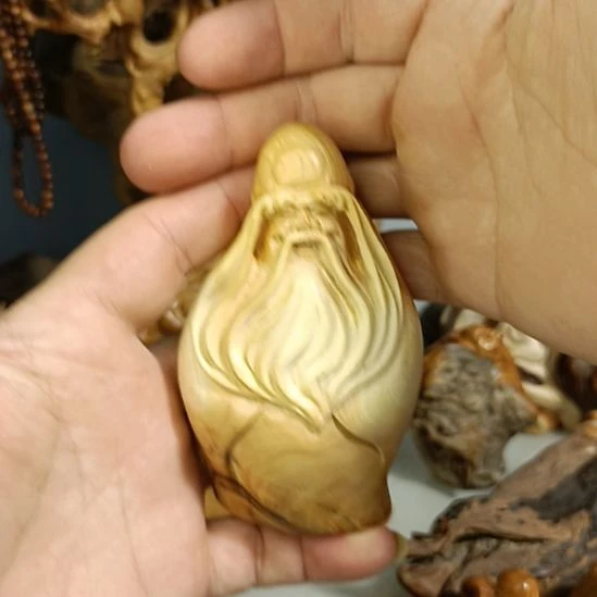 柏木（崖柏）太行崖柏寿星手把件