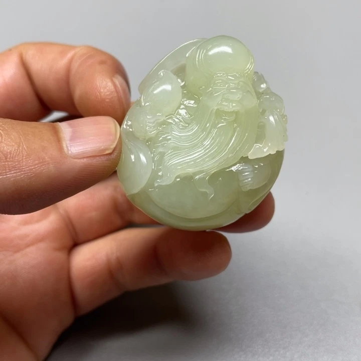 吊坠(不含链)未镶嵌和田玉海*