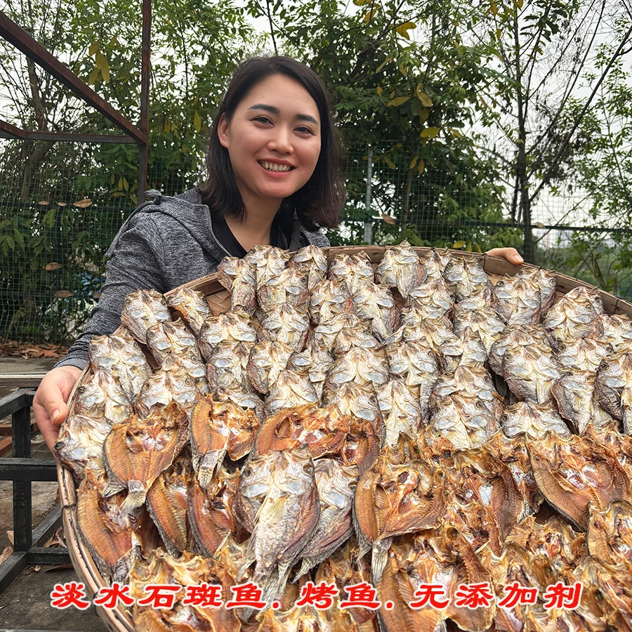 广西石斑鱼 淡水鱼 鱼干 半斤/1斤（广西土特产）