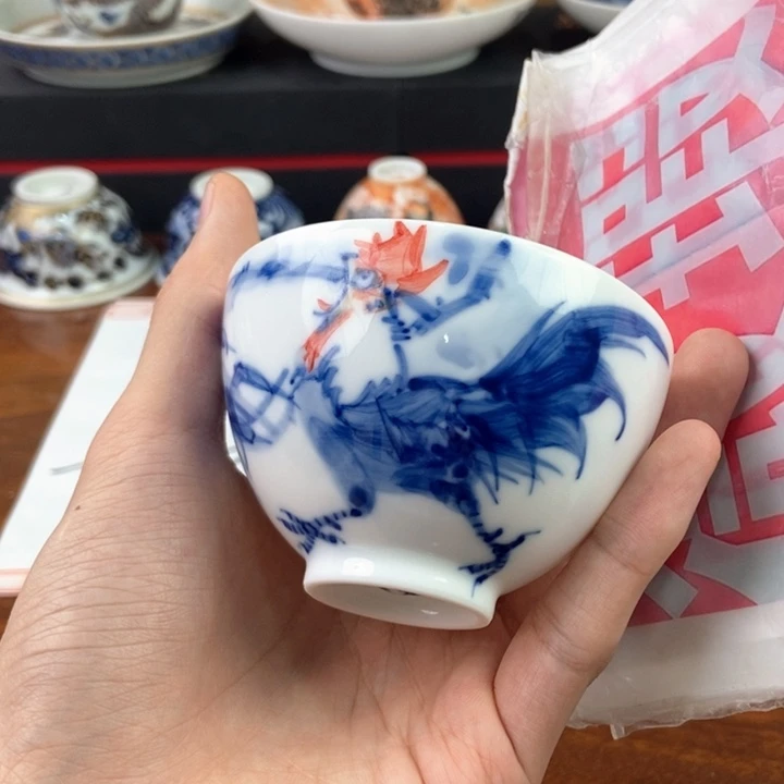 杯景德镇手绘陶瓷艺术