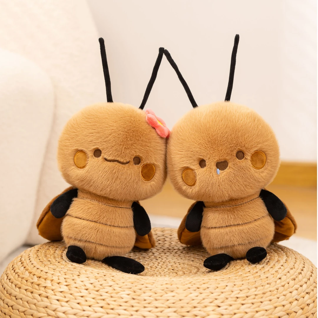 原创设计可爱跑跑小强家族可爱毛绒玩具原创礼物学生520节日女孩