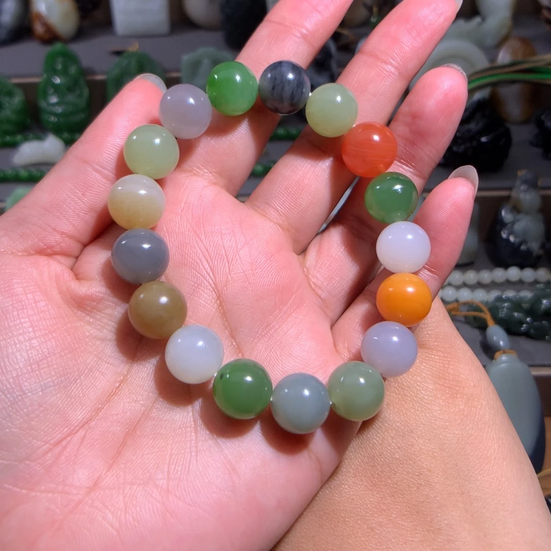 和田玉手链未镶嵌