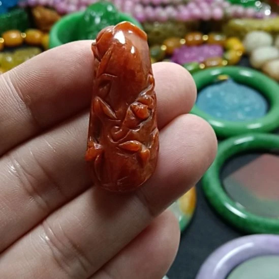 翡翠未镶嵌挂件翡翠