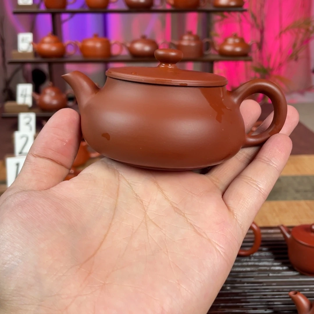 向***️茶壶紫砂精工超薄明炉150cc