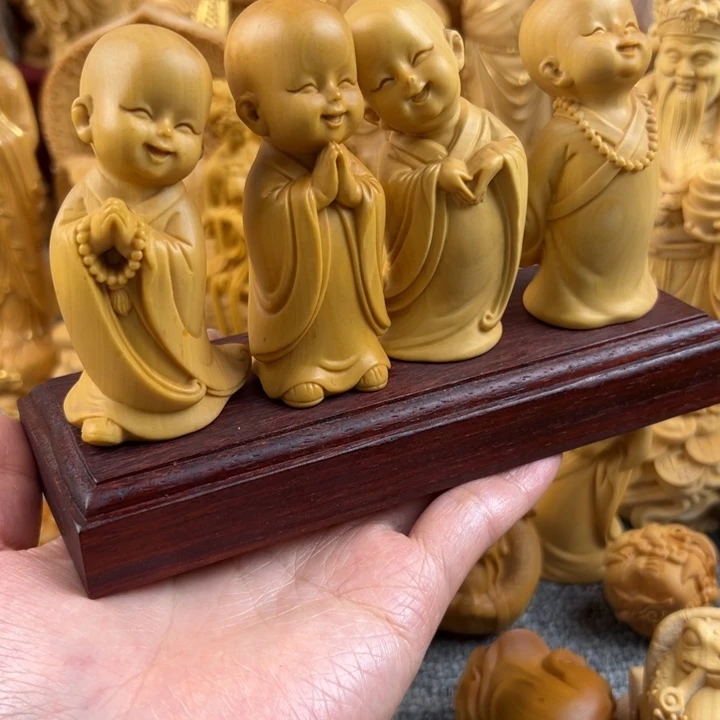 黄杨木黄杨木四个小和尚