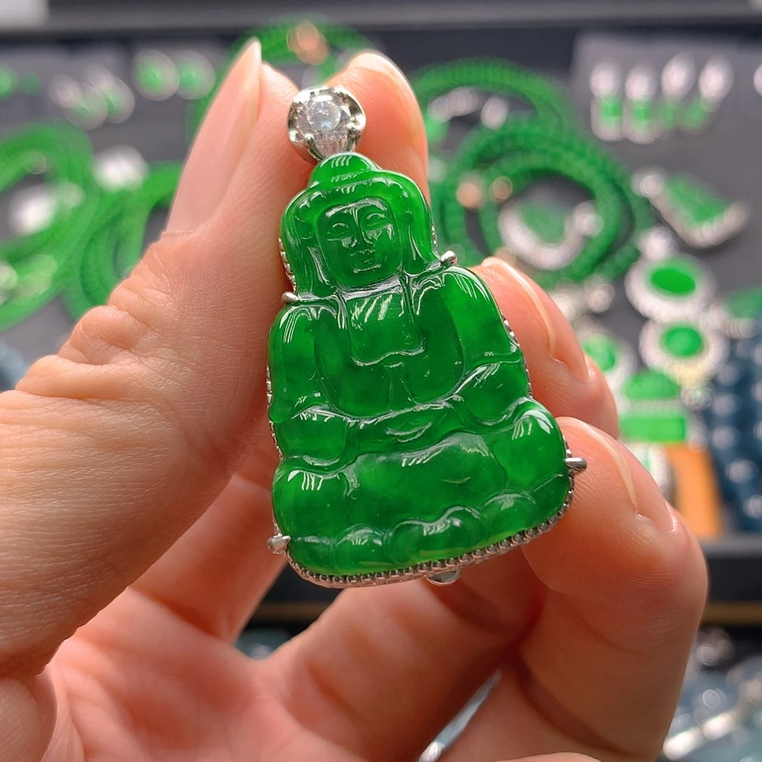 未镶嵌手链翡翠翡翠