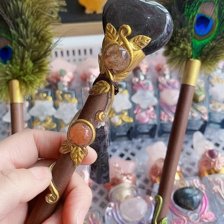 春***开未镶嵌摆件水晶水晶