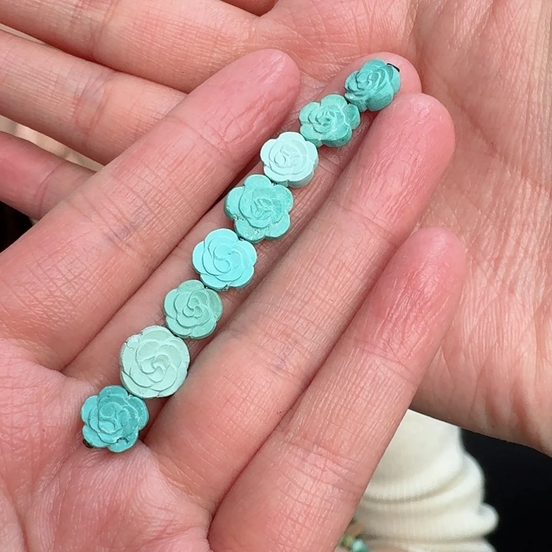 绿松石珠宝奇石未镶嵌