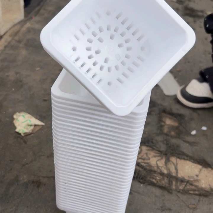 100白方盆9公分高7公分40个