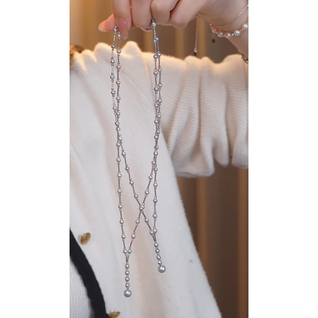 【玉峰珠宝】海水珍珠项链（多样性发一）@@H3951