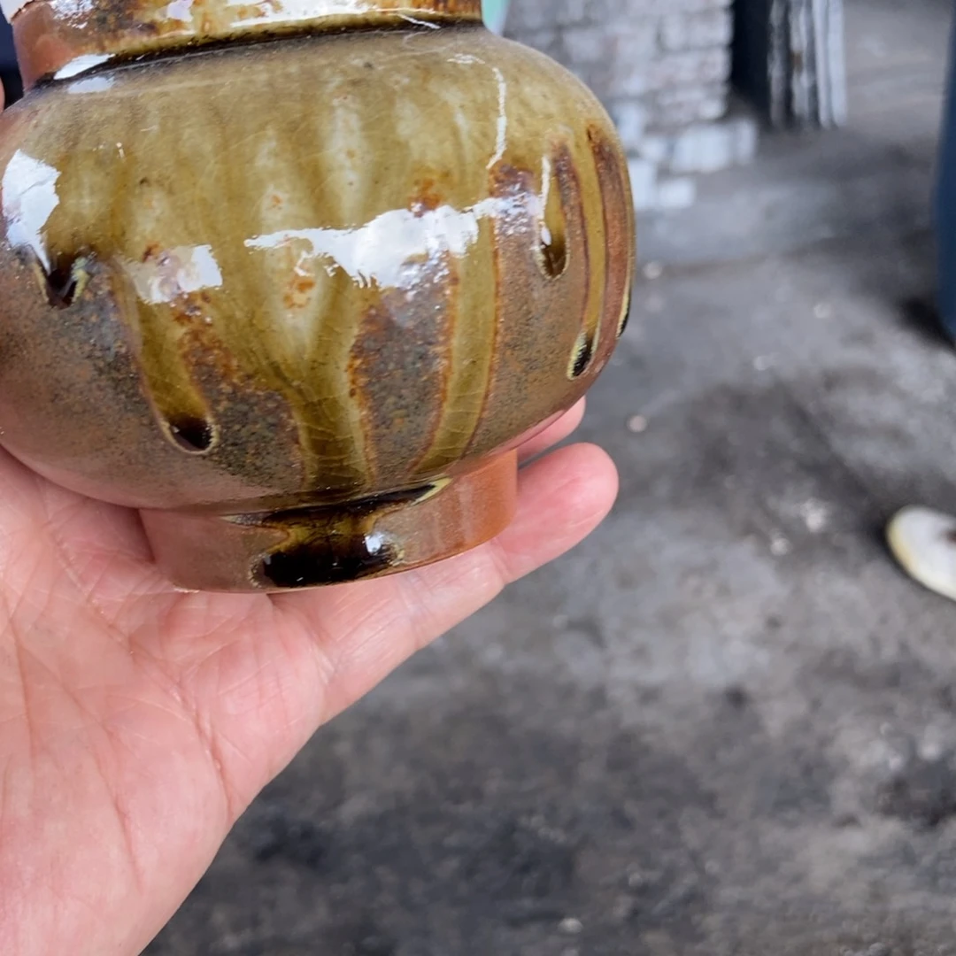 通红柴烧主人杯黄色*️****