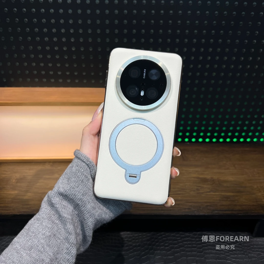 适用于华为mate70pro手机壳mate70磁吸支架保护套PLR-AL00款超薄