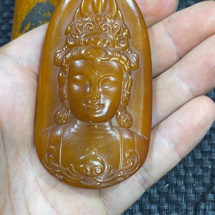 滴血莲花菩提吊坠