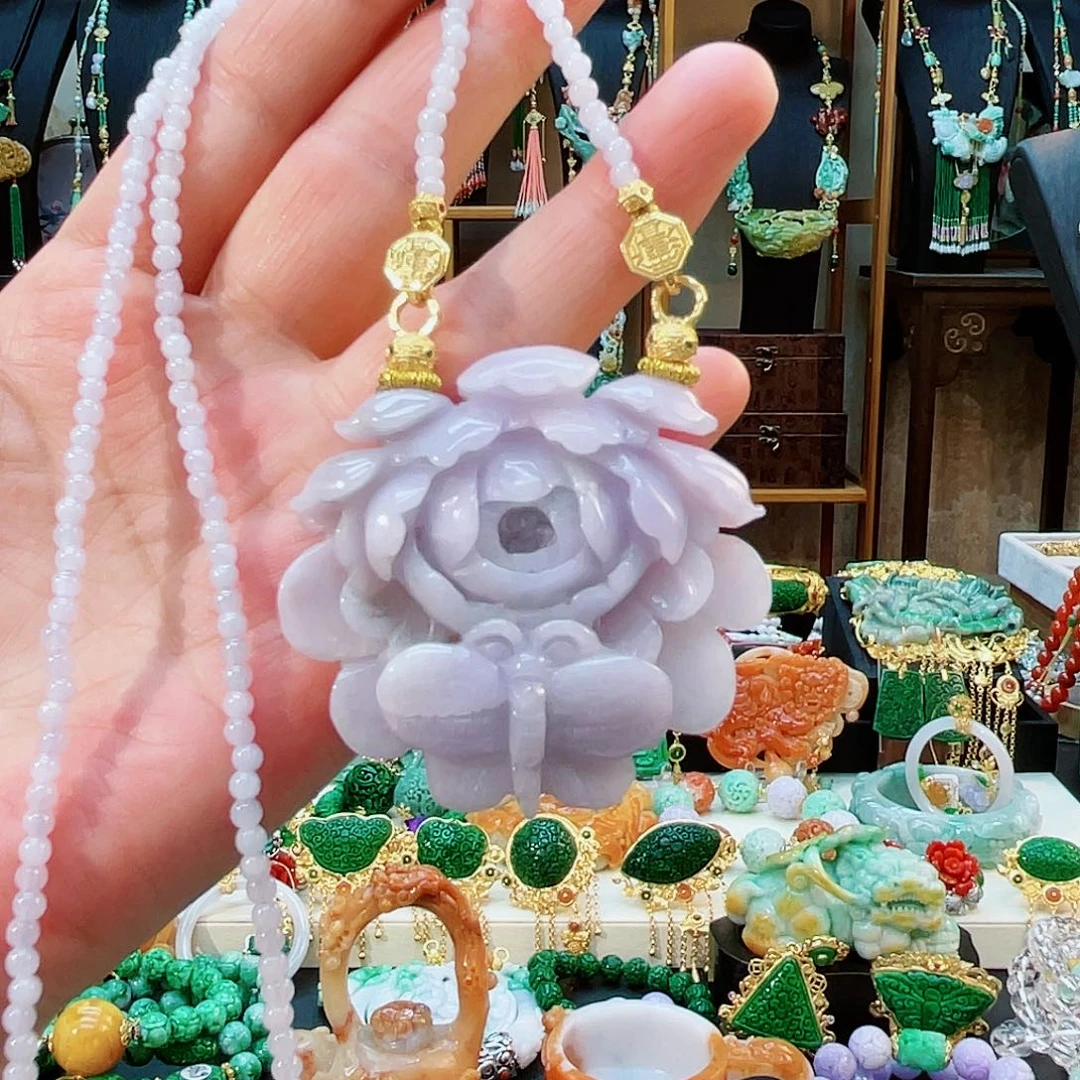 翡翠合金颈饰48小时鉴赏期