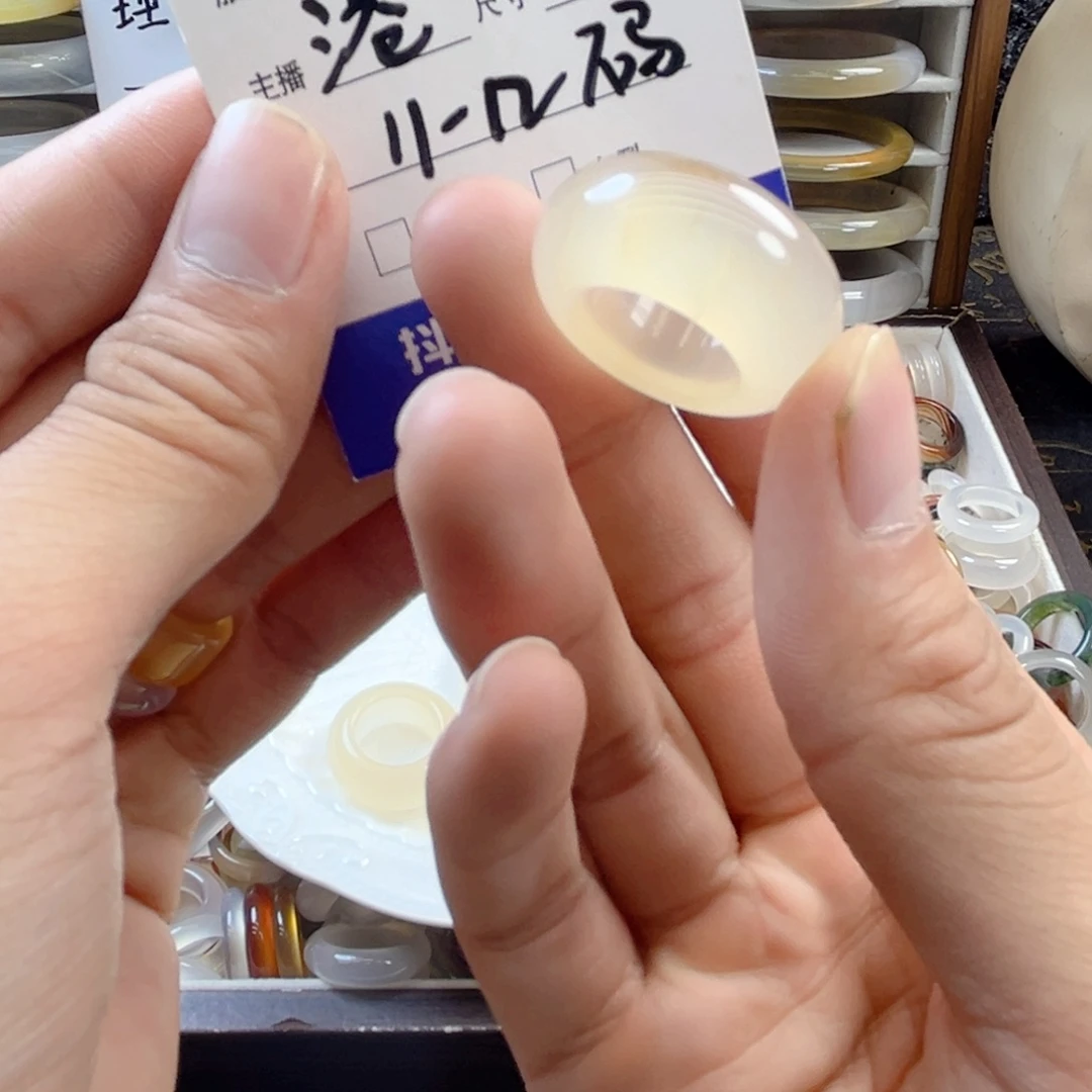 玛瑙/玉髓未镶嵌戒指103