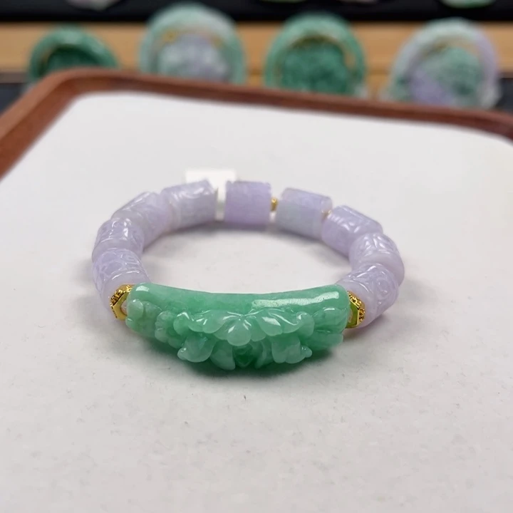 未镶嵌手链翡翠手牌