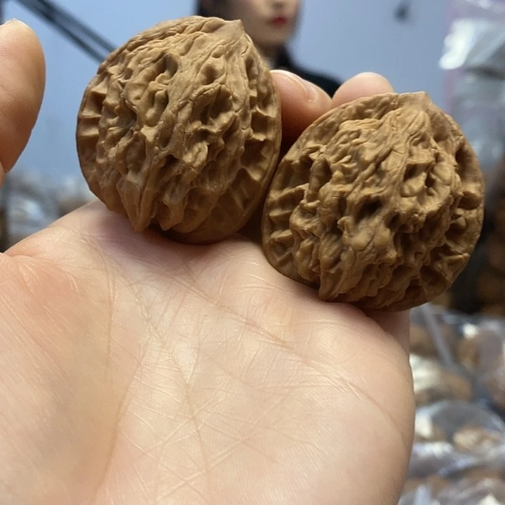 文玩核桃把件39虎头老树