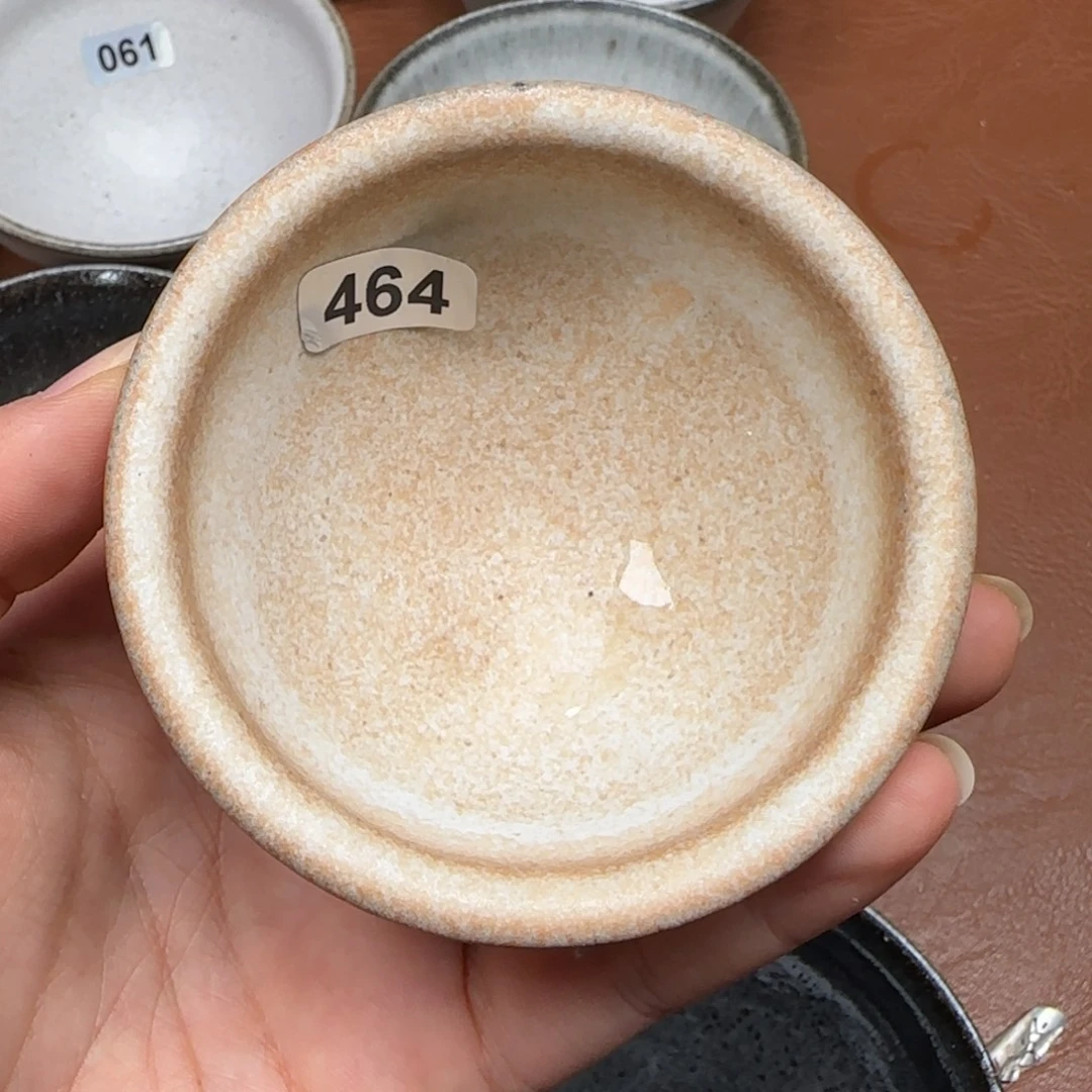 用***3茶盏龙窑柴烧原矿原釉464（有底裂）