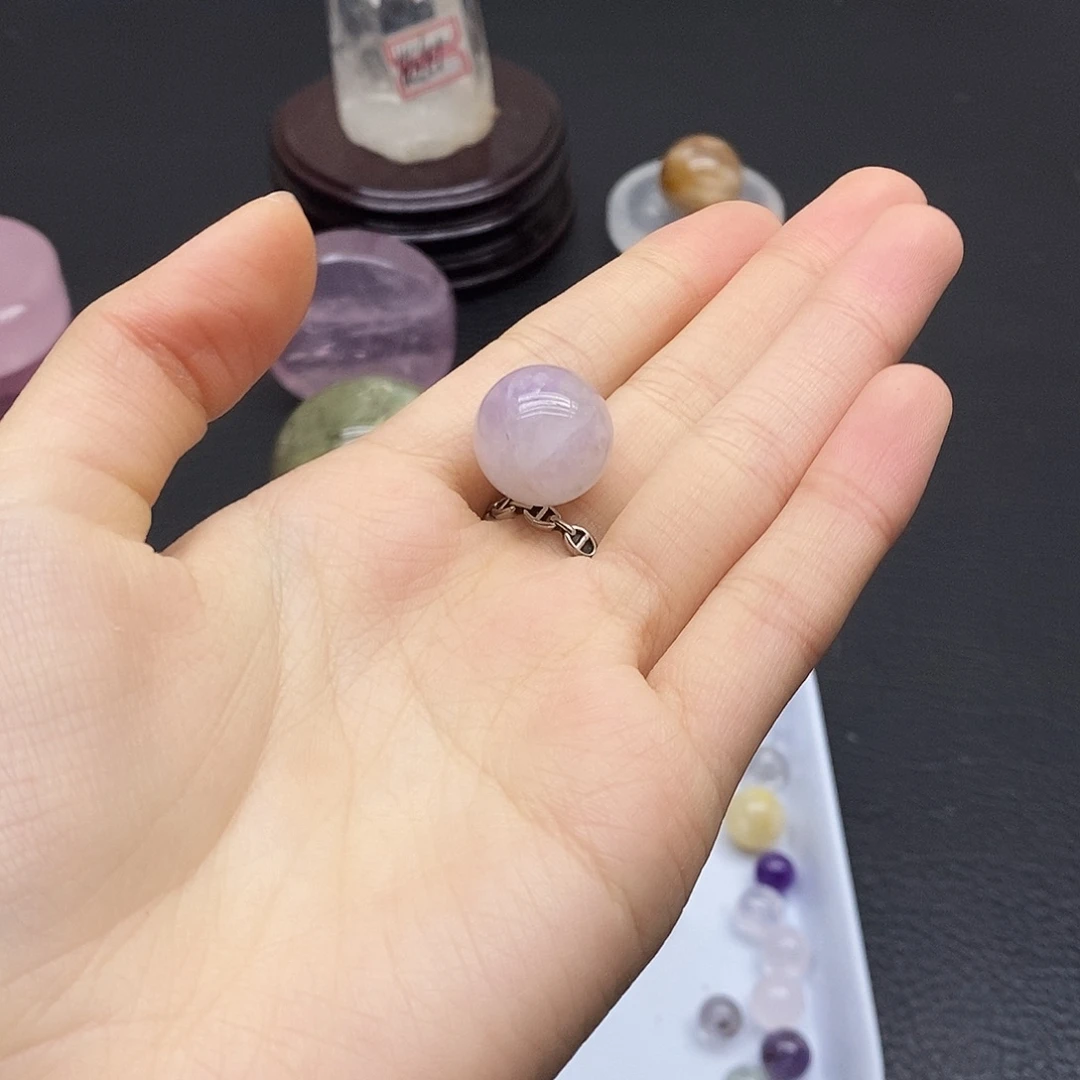 珠宝半成品水晶未镶嵌28水晶石