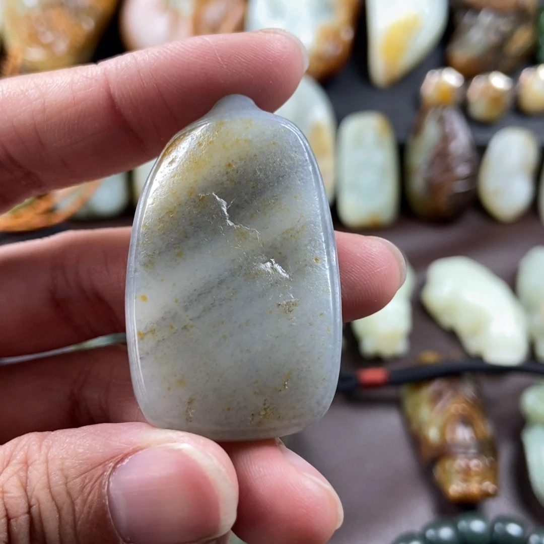 和田玉挂件未镶嵌