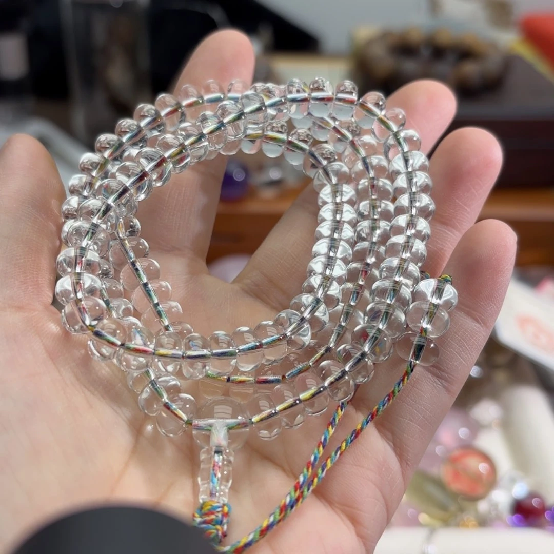未镶嵌手链水晶手串108