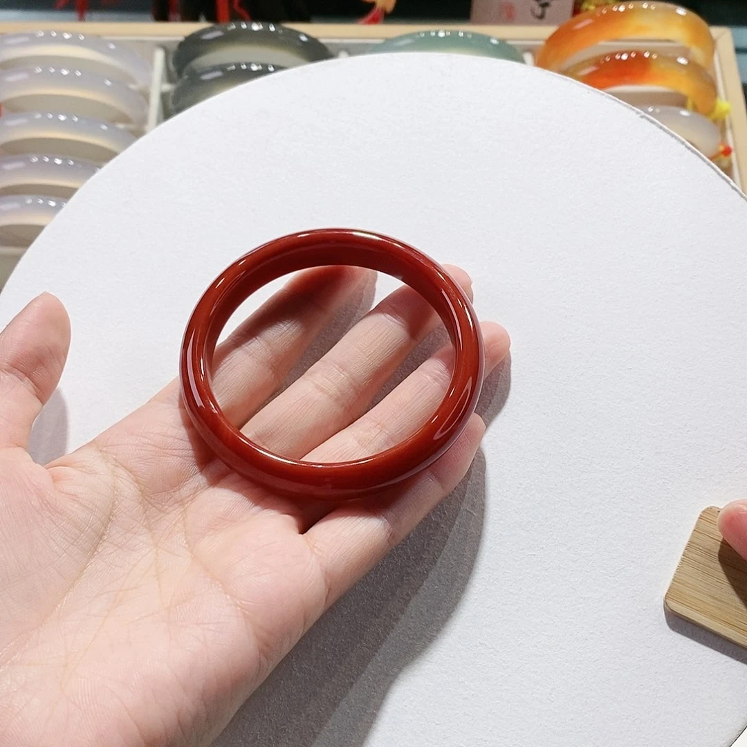 玛瑙/玉髓手镯未镶嵌56.8