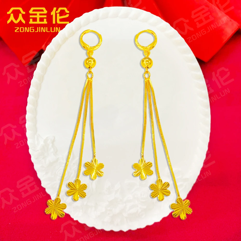 铜合金耳饰 时尚经典款【镭射叶子耳扣】